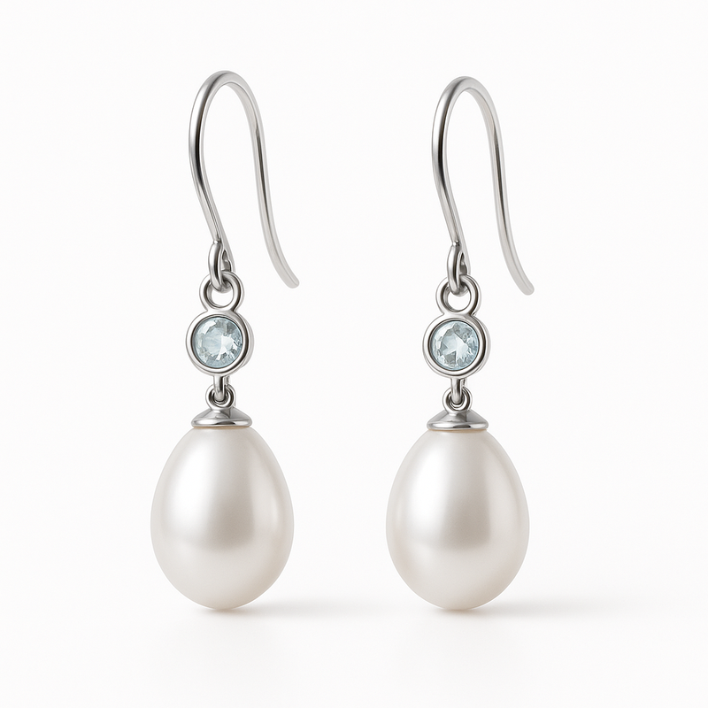 Elegant Minimalist Pearl Earrings: Trendy Designs, Meaningful Birthstone Charm Earrings, and Custom Pearl Drop Earrings for Your Jewelry Business