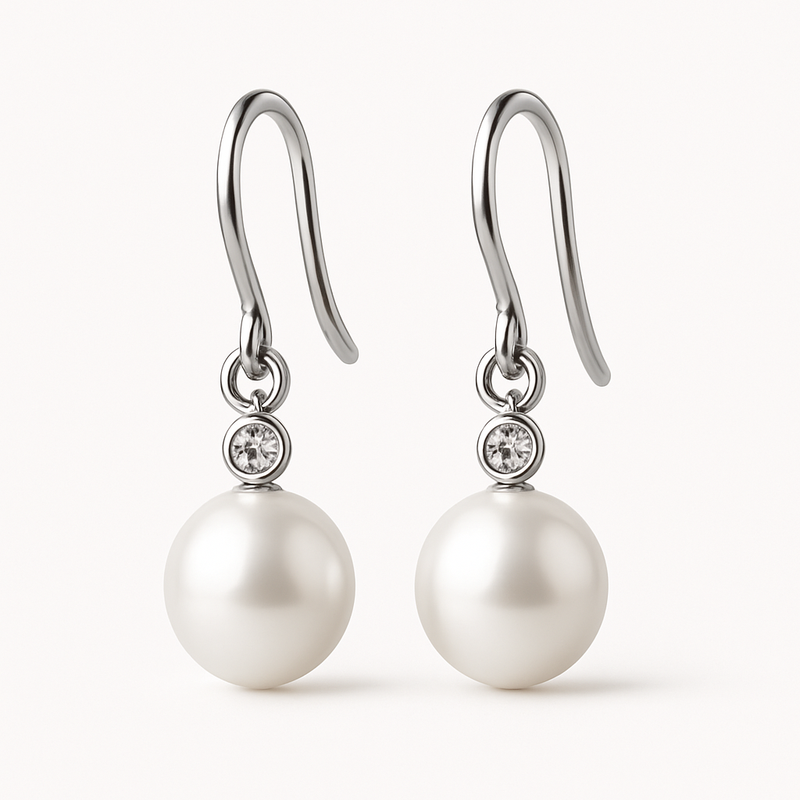 Elegant Minimalist Pearl Earrings and Meaningful Birthstone Charm Earrings: A Perfect Combination for Jewelry Customization and Wholesale Growth