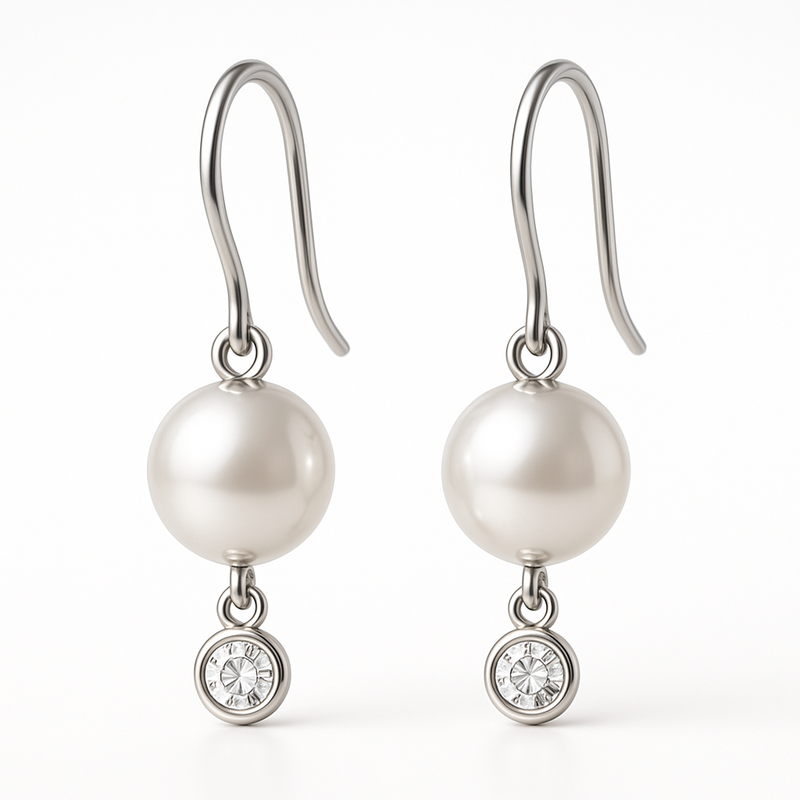 Elegant Minimalist Pearl Earrings and Meaningful Birthstone Charm Earrings: The Future of Custom Stainless Steel Jewelry Manufacturing