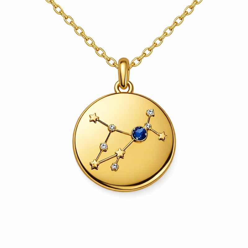custom zodiac constellation birthstone pendant necklace gold plated stainless steel zodiac birthstone necklace personalized zodiac constellation layering necklace 1 custom zodiac constellation birthstone pendant necklace gold plated stainless steel zodiac birthstone necklace personalized zodiac constellation layering necklace