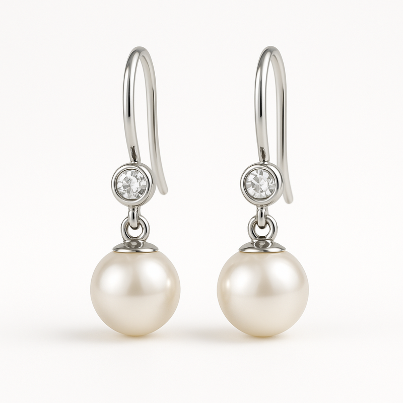 Elegant Minimalist Pearl Earrings and Birthstone Charm Drop Earrings: The Future of Customizable Stainless Steel Jewelry for Wholesale Business Growth