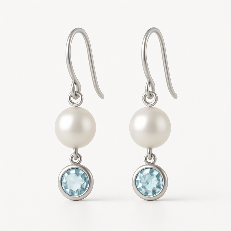 Elegant Minimalist Pearl Earrings: How Customizable Designs and Meaningful Birthstone Charm Earrings Drive Business Growth in the Stainless Steel Jewelry Market