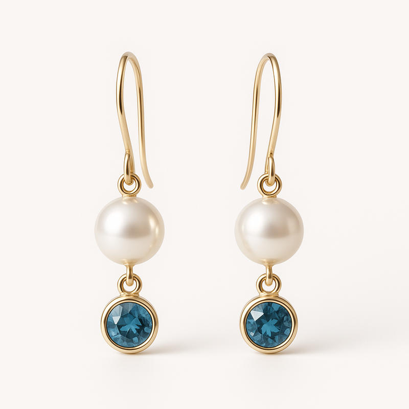 Elegant Minimalist Pearl Earrings: A Guide to Meaningful Birthstone Charm Earrings and Pearl and Birthstone Drop Earrings for Wholesale Jewelry Businesses