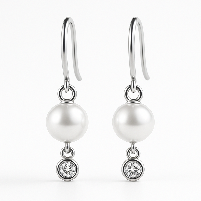 Elegant Minimalist Pearl Earrings and Birthstone Charm Drop Earrings: Customization, Quality, and Market Trends for Jewelry Brands
