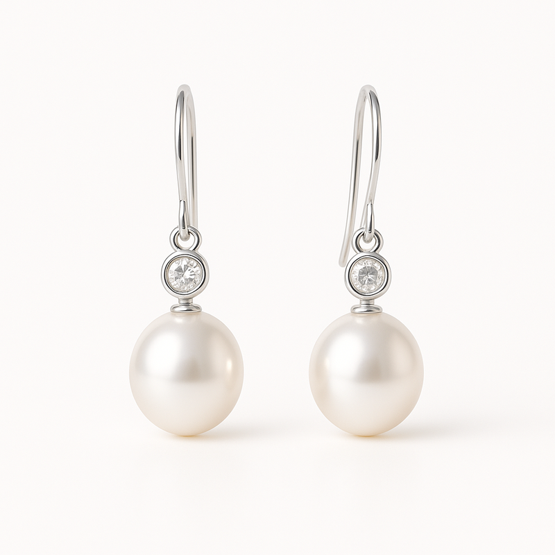 Elegant Minimalist Pearl Drop Earrings: The Growing Trend of Birthstone Charm Dangle Earrings in Wholesale Jewelry Manufacturing