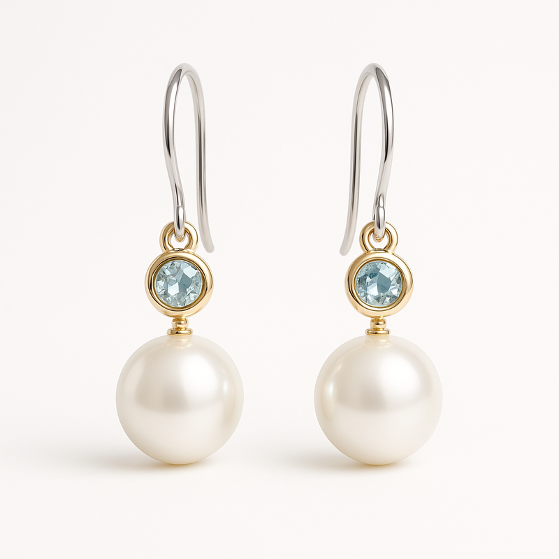 Elegant Minimalist Pearl Earrings: The Growing Demand for Meaningful Birthstone Charm Earrings and Pearl & Birthstone Drop Earrings in the Jewelry Industry