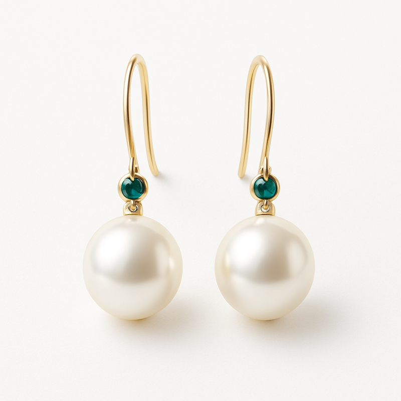 Elegant Minimalist Pearl Earrings: The Perfect Choice for Meaningful Birthstone Charm Earrings and Minimalist Pearl Drop Earrings Wholesale Customization