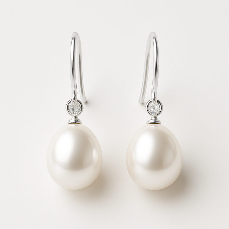 Elegant Minimalist Pearl Earrings and Birthstone Charm Drop Earrings: Customization for Jewelry Brands’ Growth