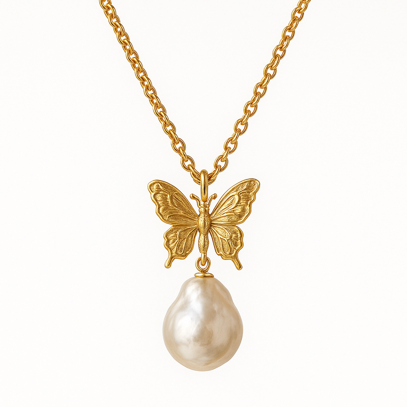 Sustainable Baroque Pearl Necklace Trends: The Rise of Butterfly Accent Gold Plated and 14k Gold Layered Chain Necklaces for OEM/ODM Jewelry Manufacturers 6 Sustainable Baroque Pearl Necklace Trends: The Rise of Butterfly Accent Gold Plated and 14k Gold Layered Chain Necklaces for OEM/ODM Jewelry Manufacturers