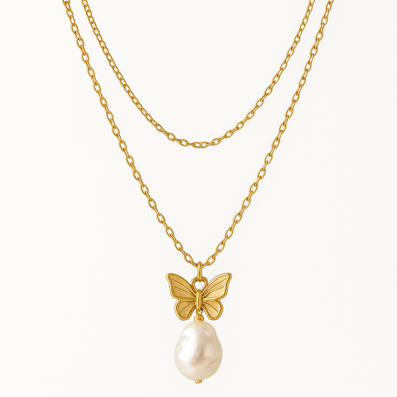 Sustainable Baroque Pearl Necklace Trends: Why 14k Gold Plated Butterfly Necklaces & Layering Necklaces Are the Future of Custom Jewelry Manufacturing