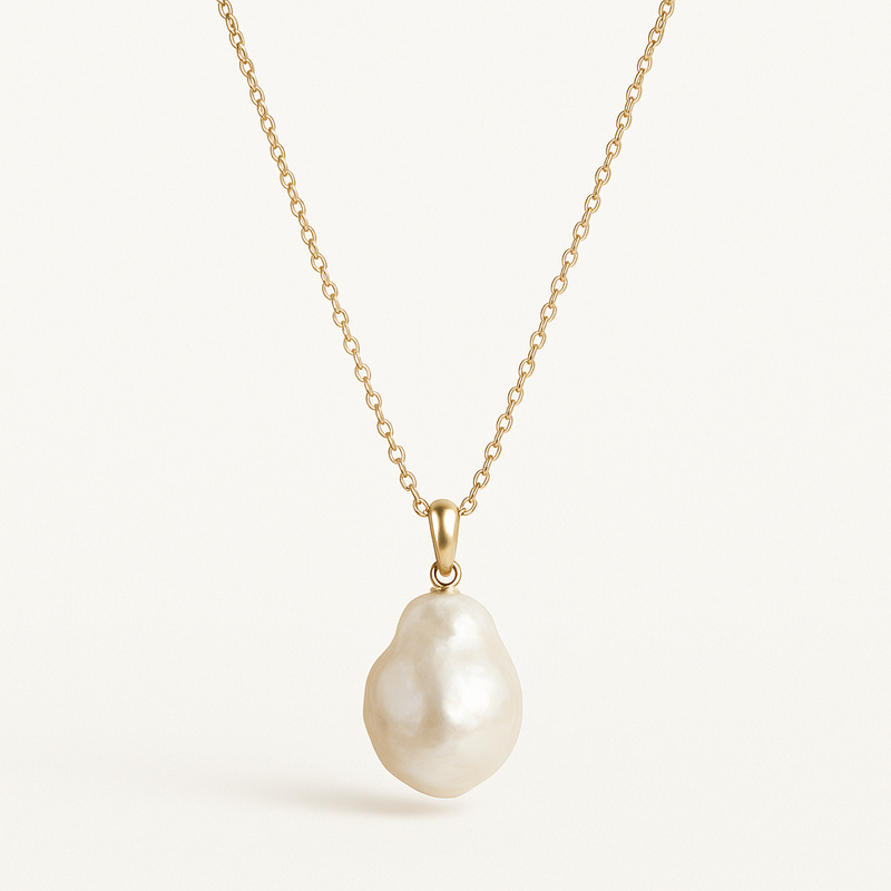 Elevate Your Jewelry Brand with Sustainable Baroque Pearl Necklaces: OEM Customization & Low MOQ Gold Designs