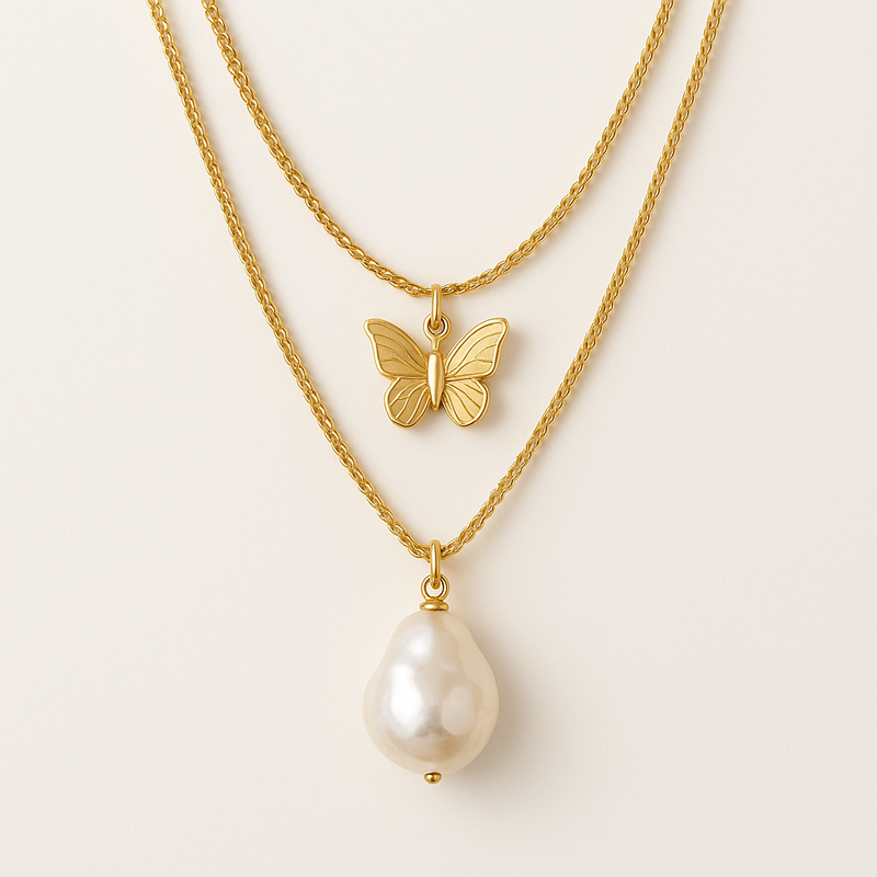 Why Sustainable Baroque Pearl Necklaces and 14k Gold Plated Butterfly Necklaces are Essential for Jewelry Brand Growth: Customization, Durability, and Low MOQ in Stainless Steel Jewelry Manufacturing 7 Why Sustainable Baroque Pearl Necklaces and 14k Gold Plated Butterfly Necklaces are Essential for Jewelry Brand Growth: Customization, Durability, and Low MOQ in Stainless Steel Jewelry Manufacturing