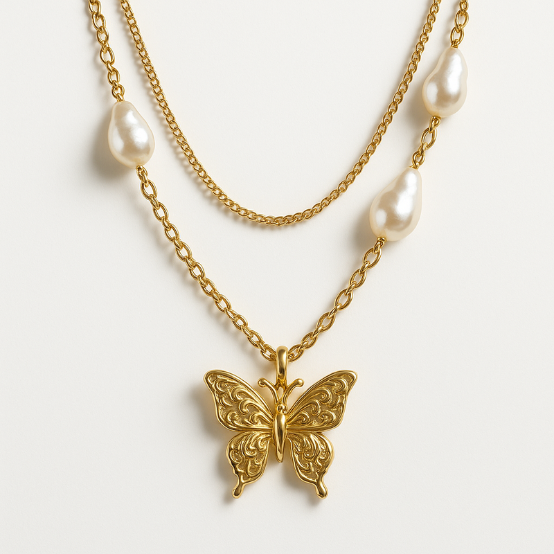 Sustainable Baroque Pearl Necklace Trends: Elevating Wholesale Jewelry with 14k Gold Plated Butterfly and Layering Chain Designs 5 Sustainable Baroque Pearl Necklace Trends: Elevating Wholesale Jewelry with 14k Gold Plated Butterfly and Layering Chain Designs