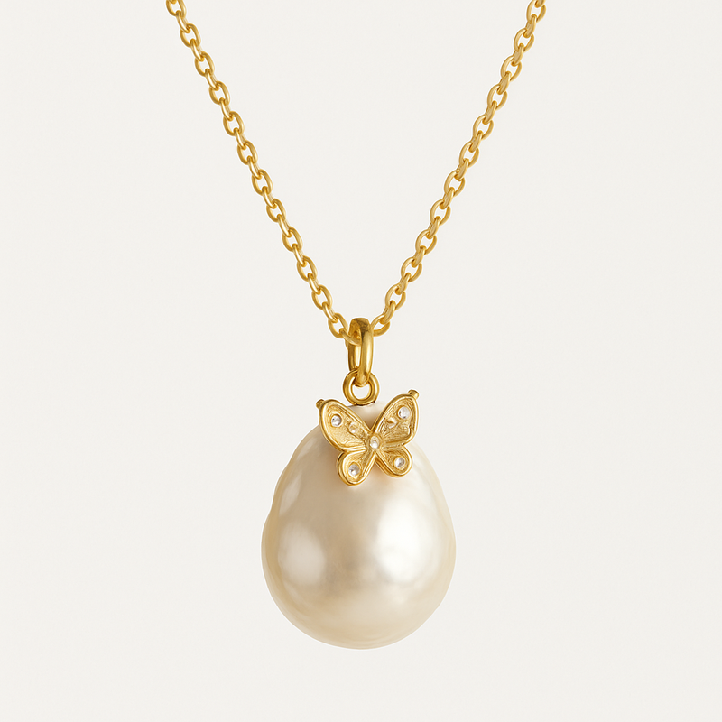 Why a Sustainable Baroque Pearl Necklace with 14K Gold Plated Layering and Butterfly Accent Jewelry Is a Must-Have for Your Wholesale Jewelry Line 3 Why a Sustainable Baroque Pearl Necklace with 14K Gold Plated Layering and Butterfly Accent Jewelry Is a Must-Have for Your Wholesale Jewelry Line