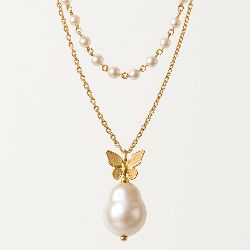 Why a Sustainable Baroque Pearl Necklace is the Perfect Choice for Your Jewelry Brand: Wholesale Customization, Butterfly Accent 14K Gold, and Layered Pearl Gold Chain Designs 2 Why a Sustainable Baroque Pearl Necklace is the Perfect Choice for Your Jewelry Brand: Wholesale Customization, Butterfly Accent 14K Gold, and Layered Pearl Gold Chain Designs