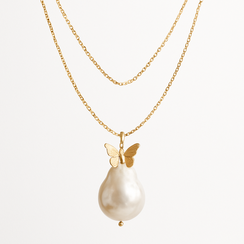 Sustainable Baroque Pearl Necklace Trends: Why Wholesale Butterfly Accent 14k Gold Necklaces and Layered 14k Gold Plated Necklaces Are Key to Business Growth in 2025