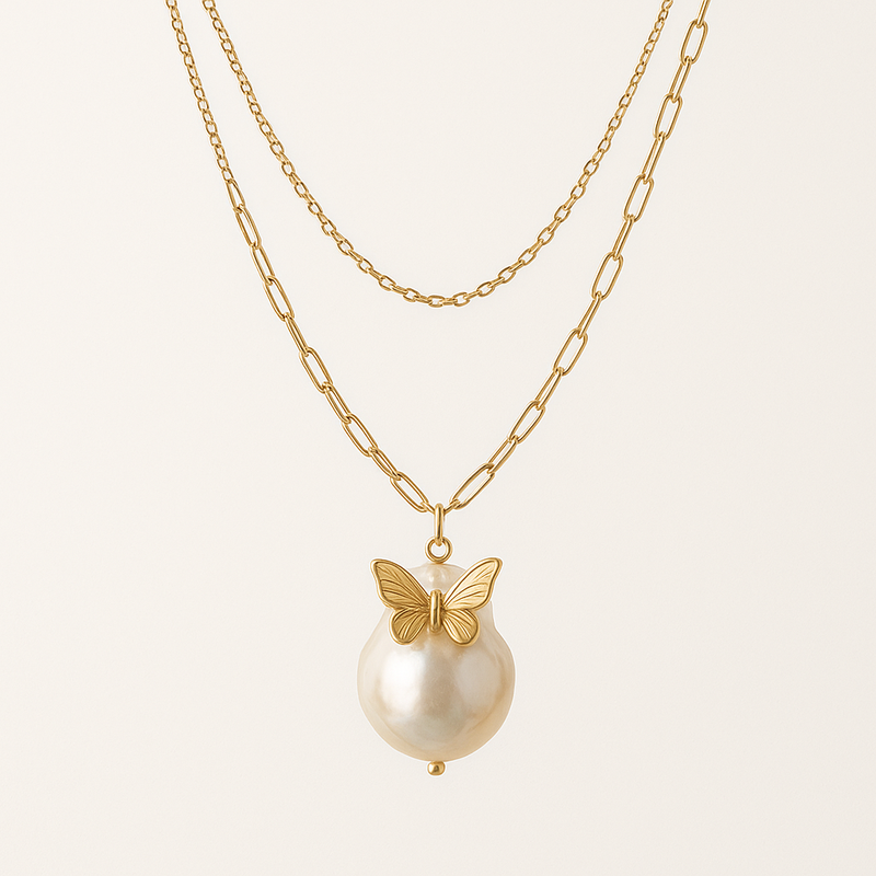 Sustainable Baroque Pearl Necklace and Butterfly Accent 14K Gold Necklace: The Future of Layering Jewelry for Wholesale Business Growth 5 Sustainable Baroque Pearl Necklace and Butterfly Accent 14K Gold Necklace: The Future of Layering Jewelry for Wholesale Business Growth