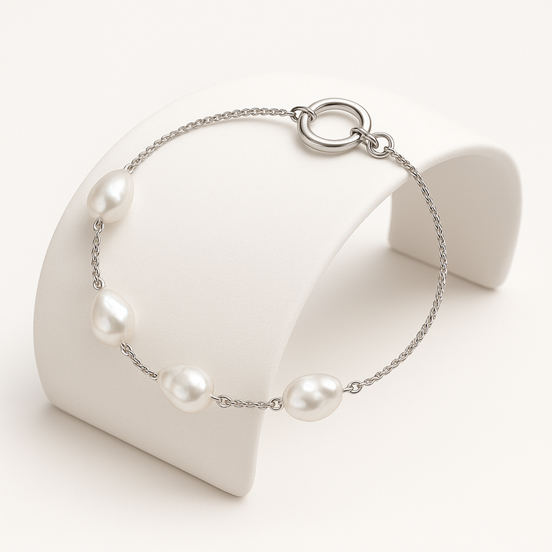 Enhance Your Jewelry Collection with Customizable Dainty Baroque Pearl Bracelets, Adjustable Stainless Steel Bracelets, and Toggle Closure Pearl Bracelets 8 Enhance Your Jewelry Collection with Customizable Dainty Baroque Pearl Bracelets, Adjustable Stainless Steel Bracelets, and Toggle Closure Pearl Bracelets