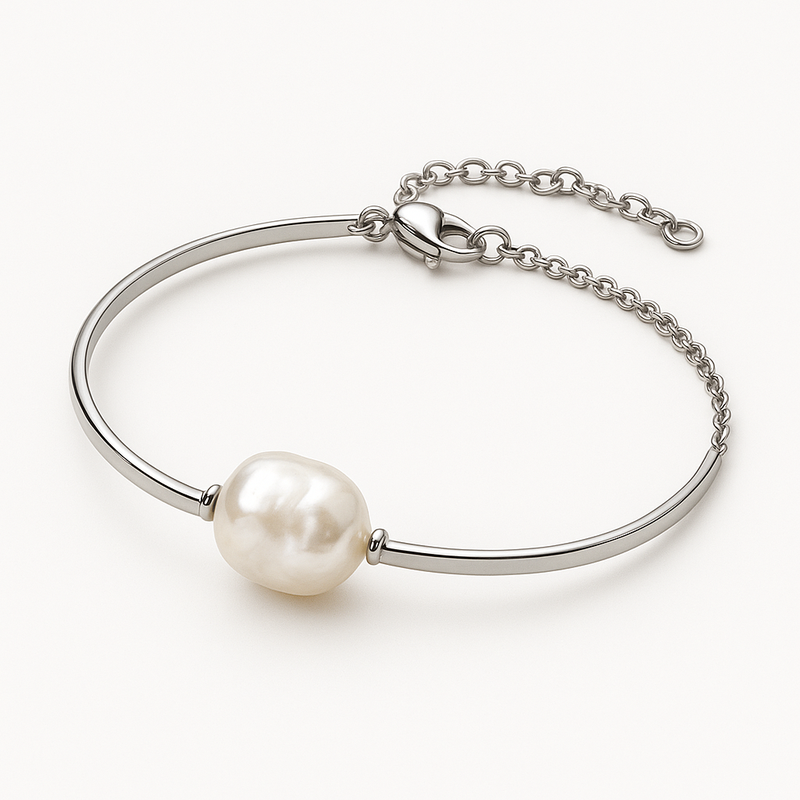 Dainty Adjustable Pearl Bracelet: A Trendy, Customizable Option for Wholesale Baroque Pearl Stainless Steel Jewelry 2 Dainty Adjustable Pearl Bracelet: A Trendy, Customizable Option for Wholesale Baroque Pearl Stainless Steel Jewelry