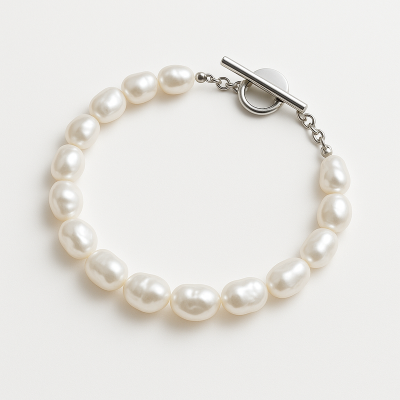 Why the Dainty Baroque Pearl Bracelet with Adjustable Stainless Steel Toggle Closure is a Game Changer for Wholesale Jewelry Businesses