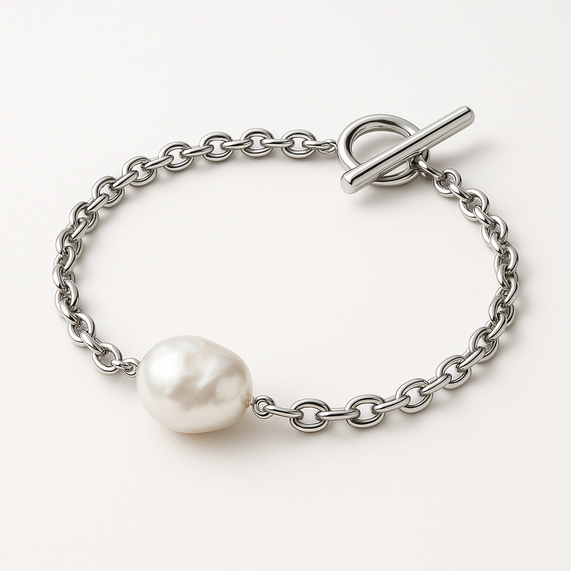 Dainty Baroque Pearl Bracelet Trends 2025: OEM/ODM Stainless Steel Pearl Jewelry Manufacturing for Customizable, Adjustable Toggle Designs
