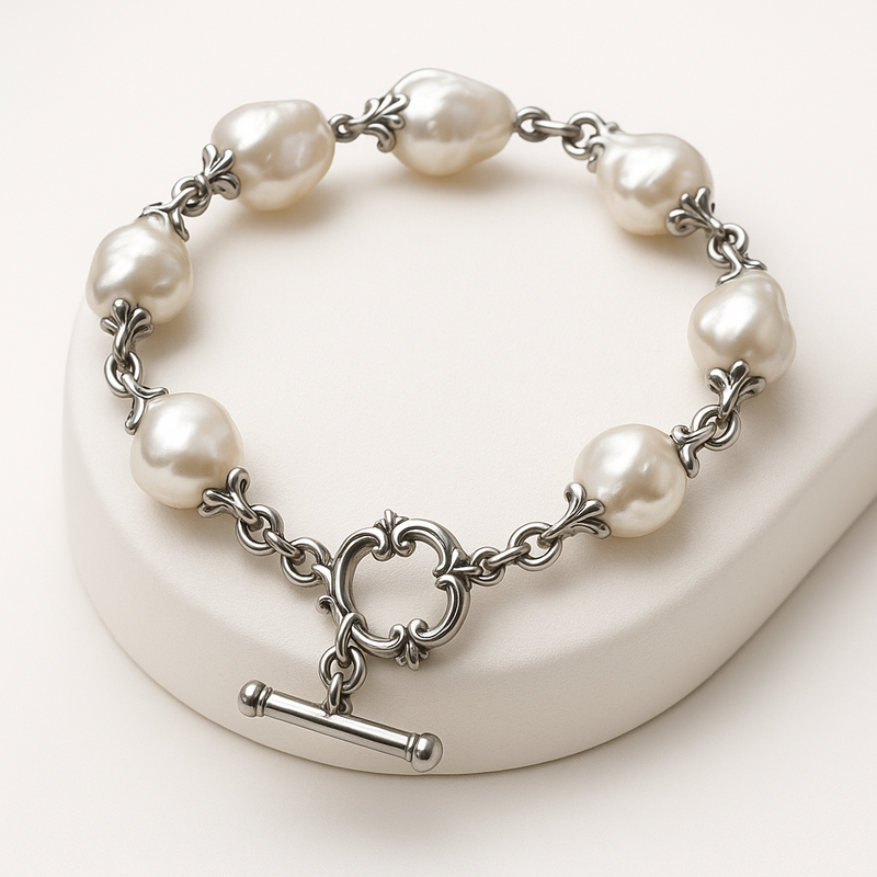 The Rise of Dainty Baroque Pearl Bracelets: Customizable Stainless Steel Toggle Designs for Wholesale Jewelry Brands The Rise of Dainty Baroque Pearl Bracelets: Customizable Stainless Steel Toggle Designs for Wholesale Jewelry Brands