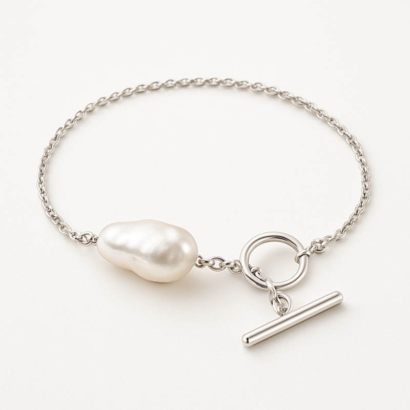 Discover the Appeal of Dainty Baroque Pearl Bracelets: Customizable Adjustable Pearl Toggle and Stainless Steel Toggle Closure Options for Your Jewelry Business 5 Discover the Appeal of Dainty Baroque Pearl Bracelets: Customizable Adjustable Pearl Toggle and Stainless Steel Toggle Closure Options for Your Jewelry Business