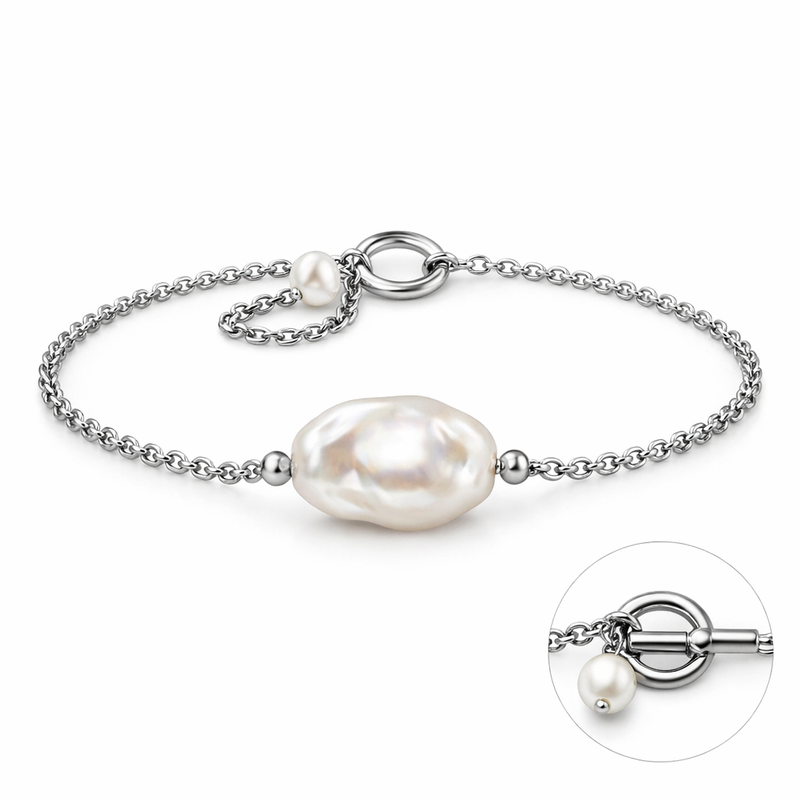 Why the Dainty Baroque Pearl Bracelet with Adjustable Pearl Toggle and Stainless Steel Toggle Closure is the Perfect Choice for Custom Jewelry Brands 6 Why the Dainty Baroque Pearl Bracelet with Adjustable Pearl Toggle and Stainless Steel Toggle Closure is the Perfect Choice for Custom Jewelry Brands
