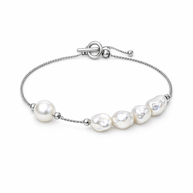 Boost Your Jewelry Business with Dainty Baroque Pearl Bracelets: Adjustable Stainless Steel and Toggle Closure Designs for Wholesale Customization 8 Boost Your Jewelry Business with Dainty Baroque Pearl Bracelets: Adjustable Stainless Steel and Toggle Closure Designs for Wholesale Customization