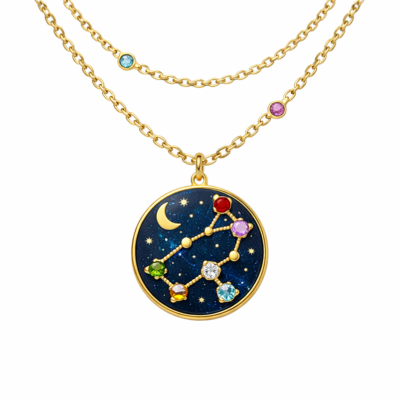 Unlock Business Growth with Custom Zodiac Constellation Pendants, Colored Birthstone Necklaces, and Gold Plated Stainless Steel Layering Necklaces for Wholesale Jewelry Brands 8 Unlock Business Growth with Custom Zodiac Constellation Pendants, Colored Birthstone Necklaces, and Gold Plated Stainless Steel Layering Necklaces for Wholesale Jewelry Brands