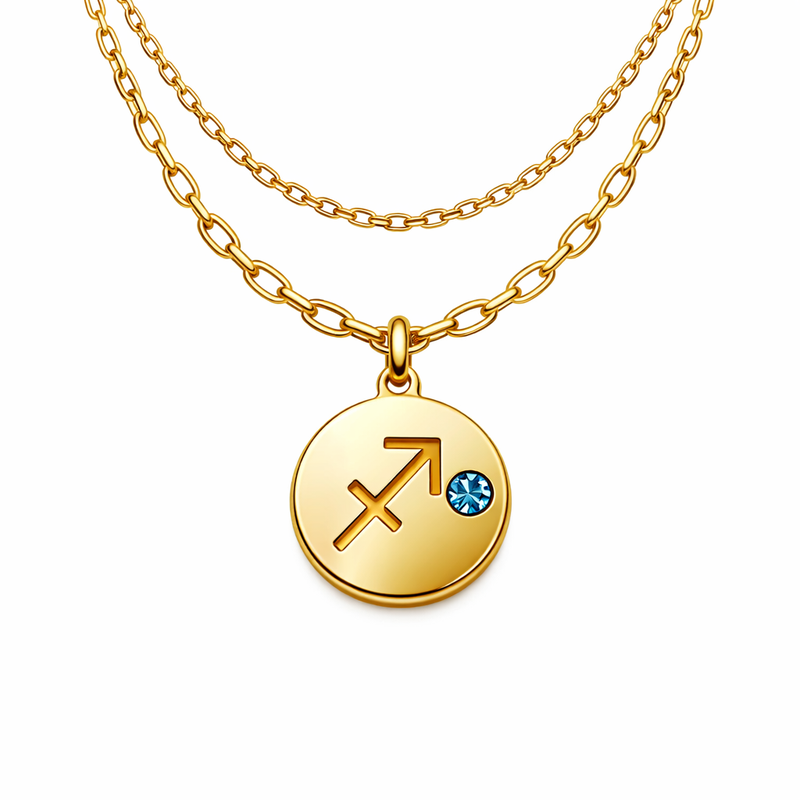 Custom Zodiac Pendant Necklace, Gold Plated Birthstone Necklace, and Layered Stainless Steel Zodiac Necklace: Boost Your Jewelry Business with Premium Customization and Manufacturing Services 7 Custom Zodiac Pendant Necklace, Gold Plated Birthstone Necklace, and Layered Stainless Steel Zodiac Necklace: Boost Your Jewelry Business with Premium Customization and Manufacturing Services