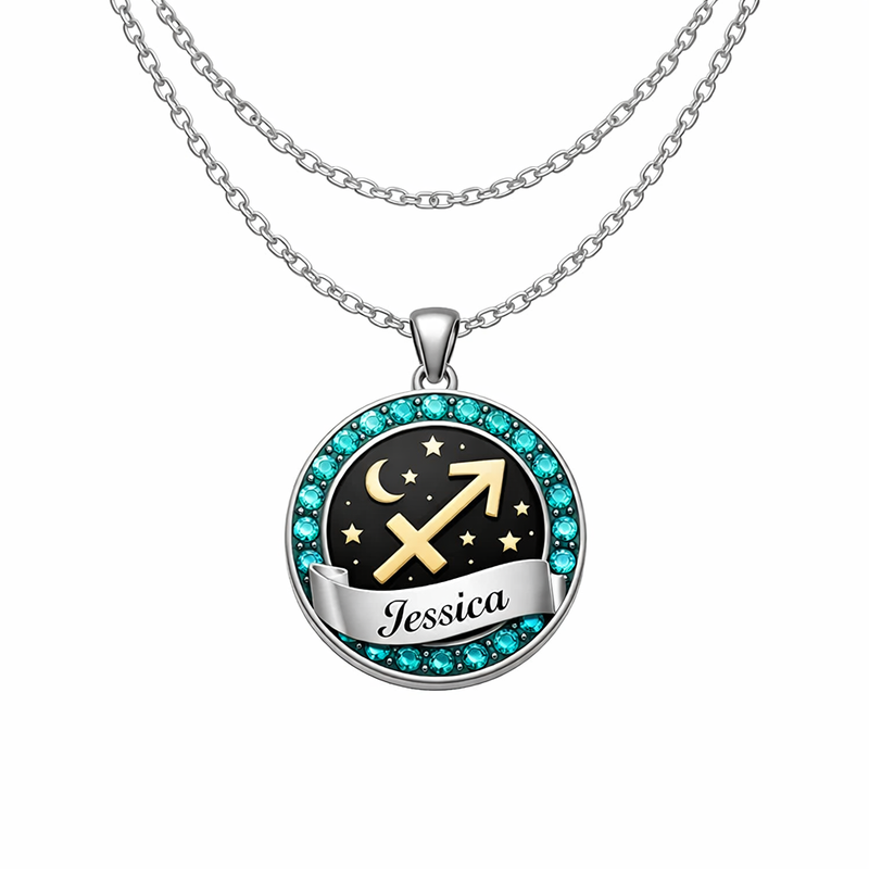 custom zodiac constellation pendant customization for Holiday 2025: Low-MOQ wholesale stainless steel layering necklace & birthstone plating durability 2 custom zodiac constellation pendant customization for Holiday 2025: Low-MOQ wholesale stainless steel layering necklace & birthstone plating durability