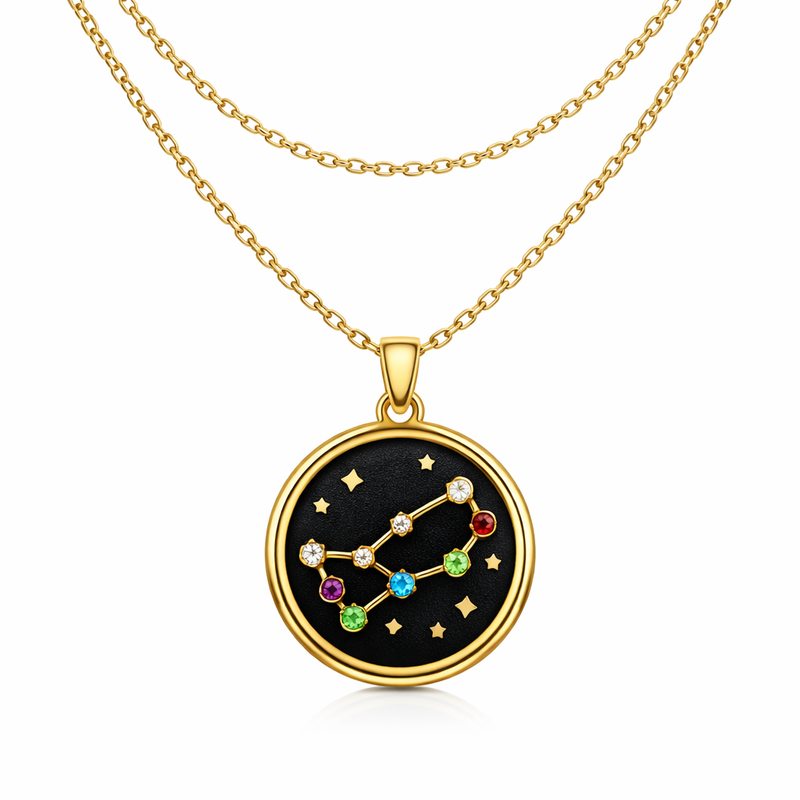 Boost Your Jewelry Brand with Custom Zodiac Constellation Pendants, Gold Plated Stainless Steel Necklaces, and Colored Birthstone Layering Necklaces 2 Boost Your Jewelry Brand with Custom Zodiac Constellation Pendants, Gold Plated Stainless Steel Necklaces, and Colored Birthstone Layering Necklaces