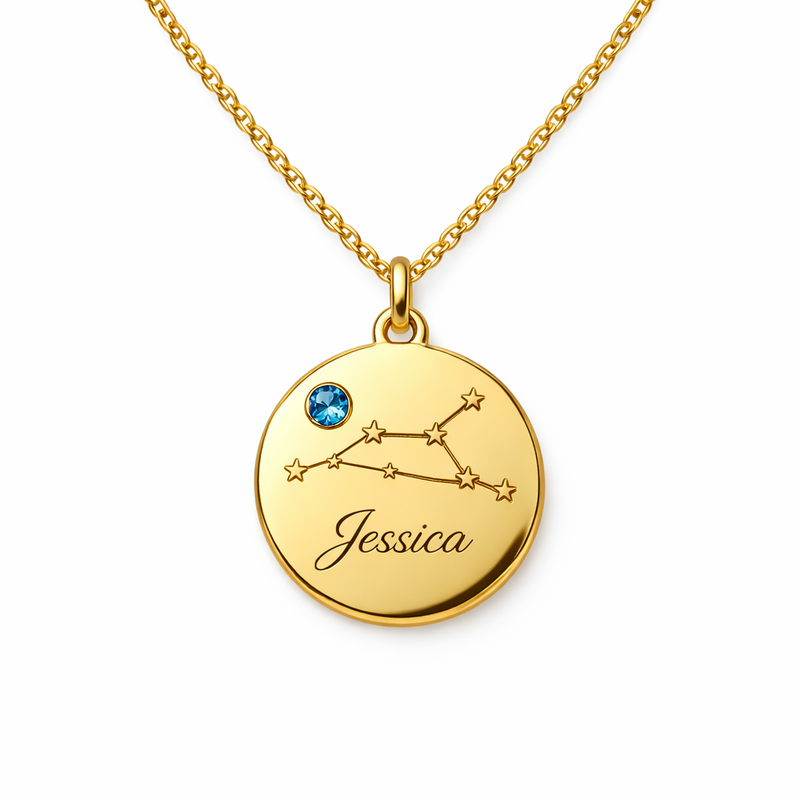 Custom Zodiac Constellation Birthstone Necklace: The Growing Demand for Personalized Gold Plated Stainless Steel Jewelry Custom Zodiac Constellation Birthstone Necklace: The Growing Demand for Personalized Gold Plated Stainless Steel Jewelry