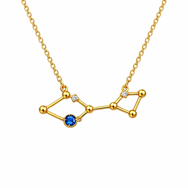 Custom Zodiac Constellation Birthstone Pendant Necklace: Wholesale Opportunities for Gold Plated Stainless Steel Zodiac Jewelry Custom Zodiac Constellation Birthstone Pendant Necklace: Wholesale Opportunities for Gold Plated Stainless Steel Zodiac Jewelry