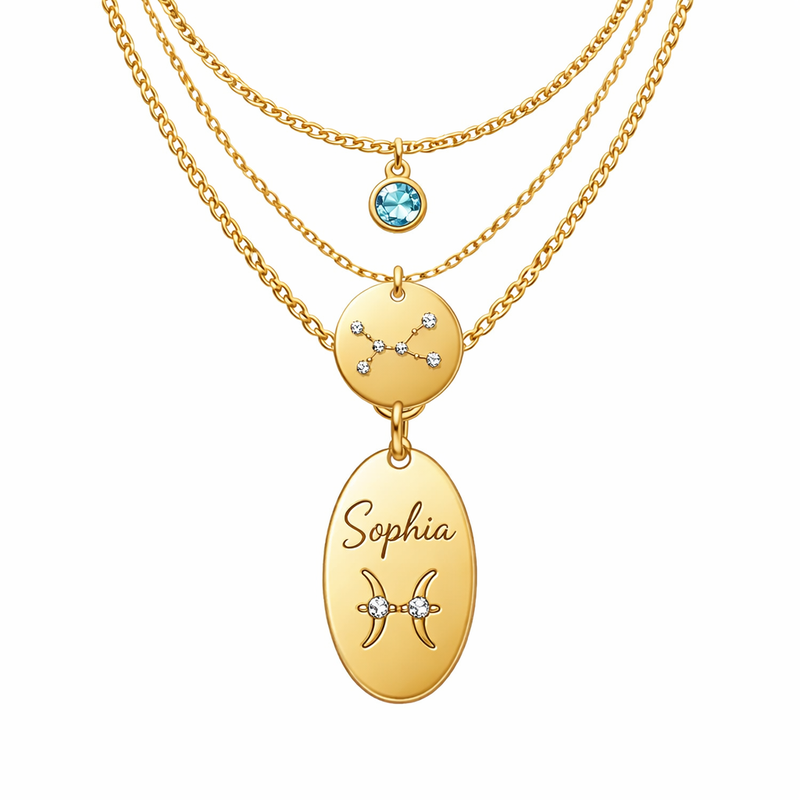 Custom Zodiac Constellation Necklace Trends Driving Wholesale Growth with Gold Plated Birthstone Pendant Customization 8 Custom Zodiac Constellation Necklace Trends Driving Wholesale Growth with Gold Plated Birthstone Pendant Customization