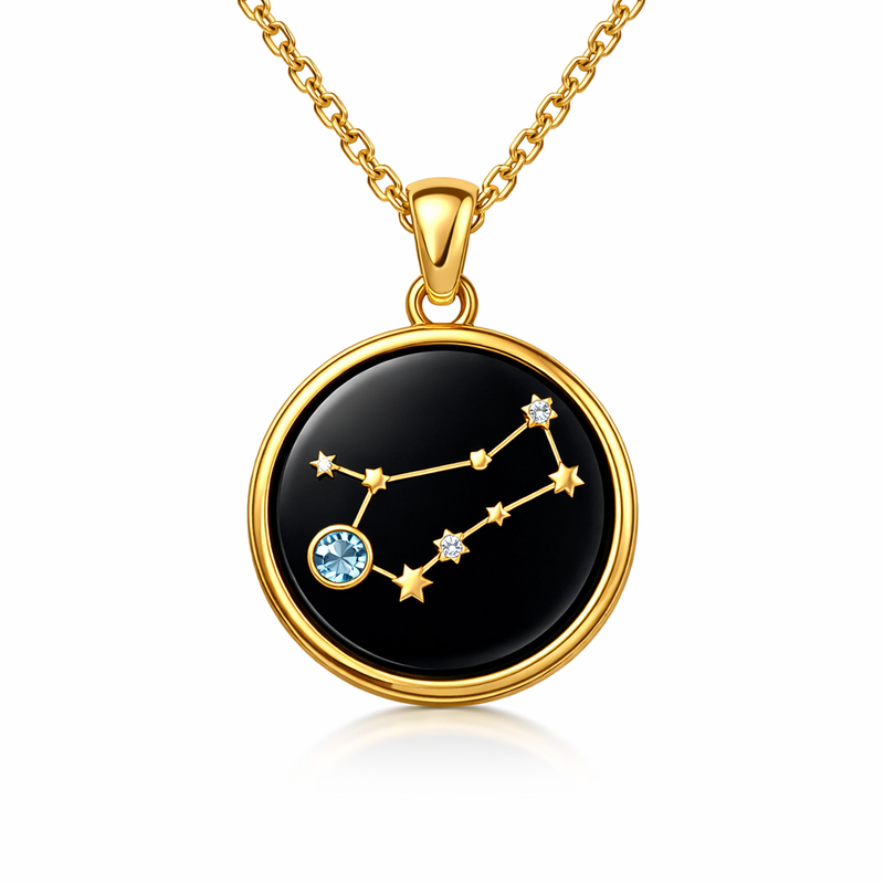 Custom Zodiac Birthstone Pendant: Boost Your Business with Gold Plated Zodiac Constellation Necklaces and Layering Stainless Steel Pendants Custom Zodiac Birthstone Pendant: Boost Your Business with Gold Plated Zodiac Constellation Necklaces and Layering Stainless Steel Pendants