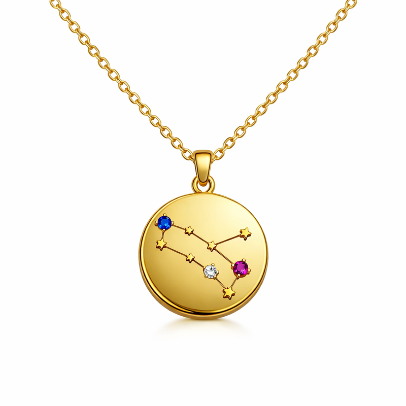 Custom Zodiac Constellation Pendant: A Trending Opportunity for Gold Plated Stainless Steel Necklace and Colored Birthstone Pendant Necklace Manufacturing 2 Custom Zodiac Constellation Pendant: A Trending Opportunity for Gold Plated Stainless Steel Necklace and Colored Birthstone Pendant Necklace Manufacturing