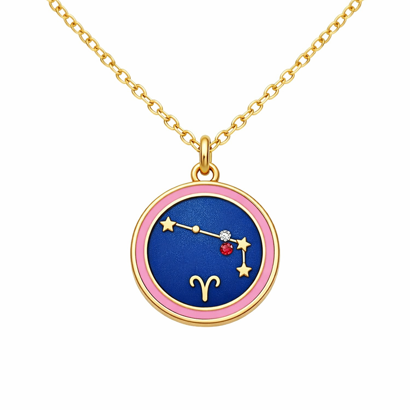 Custom Zodiac Constellation Pendant Necklace: Elevate Your Jewelry Business with Gold Plated Stainless Steel Birthstone Necklaces and Colored Birthstone Layering Options Custom Zodiac Constellation Pendant Necklace: Elevate Your Jewelry Business with Gold Plated Stainless Steel Birthstone Necklaces and Colored Birthstone Layering Options