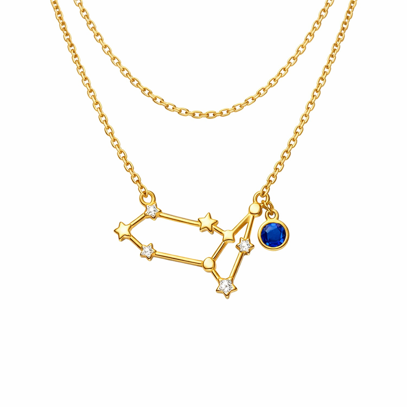 Custom Zodiac Constellation Necklace: The Growing Trend of Gold Plated Birthstone Pendants and Layering Stainless Steel Zodiac Necklaces for Jewelry Brands Custom Zodiac Constellation Necklace: The Growing Trend of Gold Plated Birthstone Pendants and Layering Stainless Steel Zodiac Necklaces for Jewelry Brands