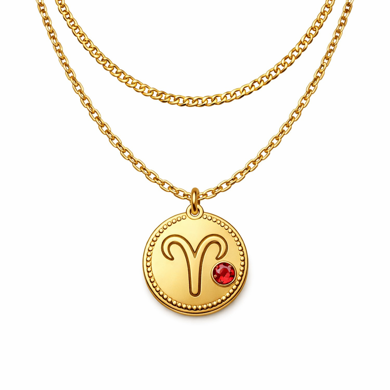 Why Custom Zodiac Necklaces, Gold Plated Birthstone Pendants, and Stainless Steel Layered Necklaces Are Perfect for Wholesale Jewelry Business Growth 6 Why Custom Zodiac Necklaces, Gold Plated Birthstone Pendants, and Stainless Steel Layered Necklaces Are Perfect for Wholesale Jewelry Business Growth