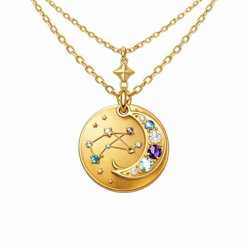 Why Custom Zodiac Birthstone Pendant Necklaces Are the Perfect Choice for Wholesale Jewelry Brands: Incorporating Gold Plated Constellation Pendant Necklaces & Layering Stainless Steel Zodiac Necklaces 8 Why Custom Zodiac Birthstone Pendant Necklaces Are the Perfect Choice for Wholesale Jewelry Brands: Incorporating Gold Plated Constellation Pendant Necklaces & Layering Stainless Steel Zodiac Necklaces