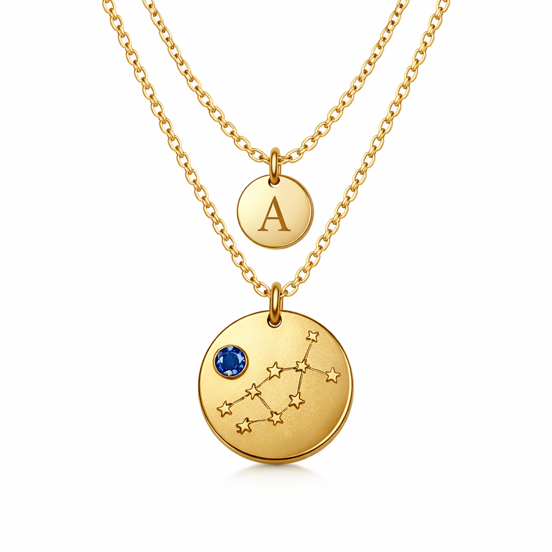 Custom Zodiac Pendant Necklace: The Growing Trend of Gold Plated Birthstone & Layering Zodiac Constellation Necklaces for Wholesale Jewelry Businesses 8 Custom Zodiac Pendant Necklace: The Growing Trend of Gold Plated Birthstone & Layering Zodiac Constellation Necklaces for Wholesale Jewelry Businesses