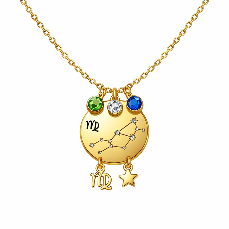 Custom Zodiac Pendant Necklace, Gold Plated Birthstone Necklace, and Stainless Steel Constellation Jewelry: The Ultimate Custom Jewelry Trends for Wholesale Success 6 Custom Zodiac Pendant Necklace, Gold Plated Birthstone Necklace, and Stainless Steel Constellation Jewelry: The Ultimate Custom Jewelry Trends for Wholesale Success