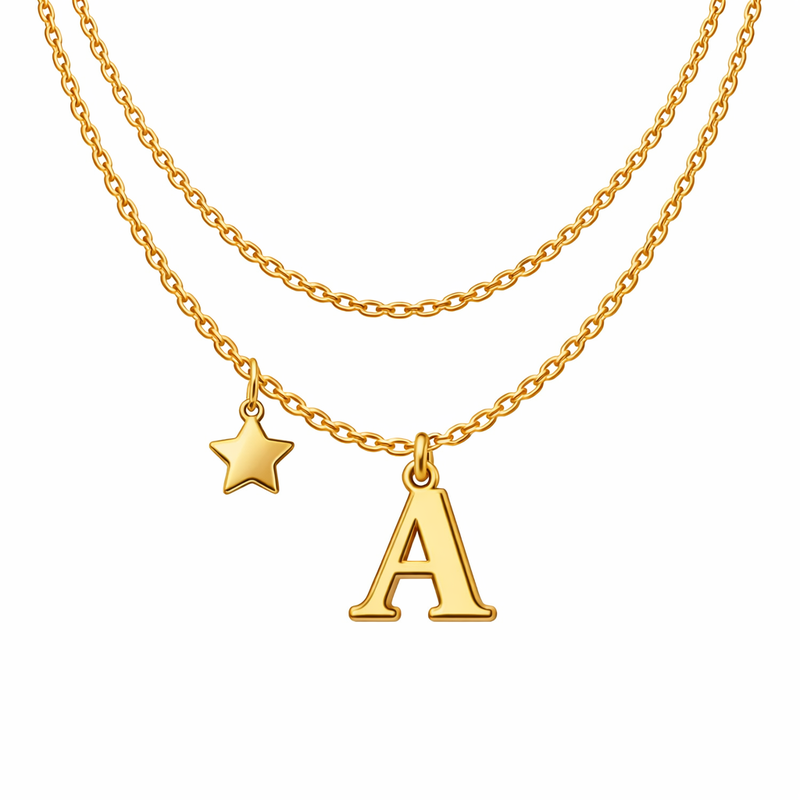 Enhance Your Jewelry Brand with Waterproof 18k Gold Plated Necklaces, Initial Letter Star Charm Necklaces, and Stainless Steel Layering Necklaces 6 Enhance Your Jewelry Brand with Waterproof 18k Gold Plated Necklaces, Initial Letter Star Charm Necklaces, and Stainless Steel Layering Necklaces