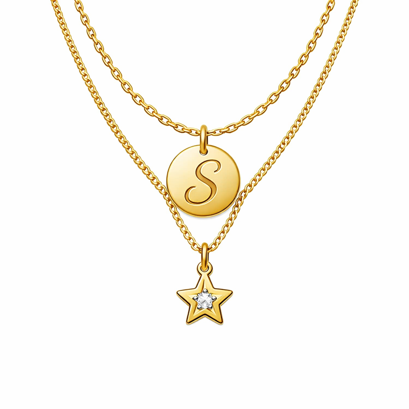 Boost Your Jewelry Business with Waterproof 18k Gold Plated Initial Letter Star Necklace and Custom Stainless Steel Layering Options 8 Boost Your Jewelry Business with Waterproof 18k Gold Plated Initial Letter Star Necklace and Custom Stainless Steel Layering Options