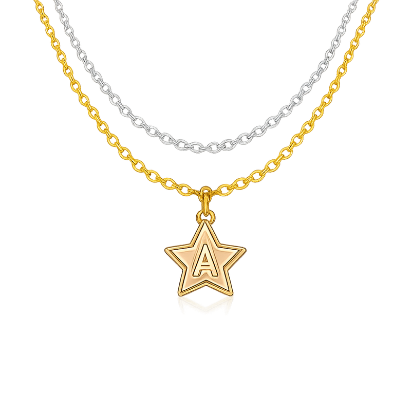 Discover the Durability and Customization Benefits of Waterproof 18k Gold Plated Necklace, Exquisite Initial Letter Star Charm Necklace, and Stainless Steel Layering Necklace for Your Business Discover the Durability and Customization Benefits of Waterproof 18k Gold Plated Necklace, Exquisite Initial Letter Star Charm Necklace, and Stainless Steel Layering Necklace for Your Business