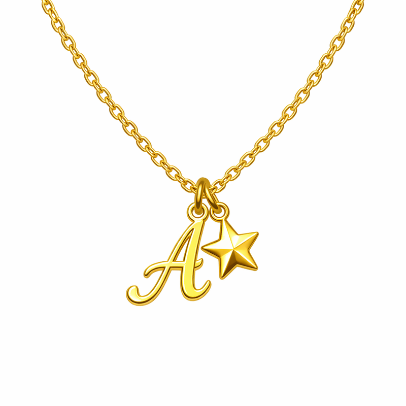 Why a Waterproof Gold Plated Necklace with Custom Star Charm and Initial Letter Designs is Perfect for Your Jewelry Business 2 Why a Waterproof Gold Plated Necklace with Custom Star Charm and Initial Letter Designs is Perfect for Your Jewelry Business