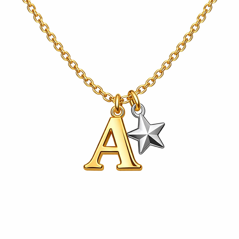 Why Waterproof Gold Plated Necklaces are the Future of Custom Jewelry Manufacturing: Unlocking Potential with 18K Gold Initial Letter and Stainless Steel Star Charm Designs 2 Why Waterproof Gold Plated Necklaces are the Future of Custom Jewelry Manufacturing: Unlocking Potential with 18K Gold Initial Letter and Stainless Steel Star Charm Designs
