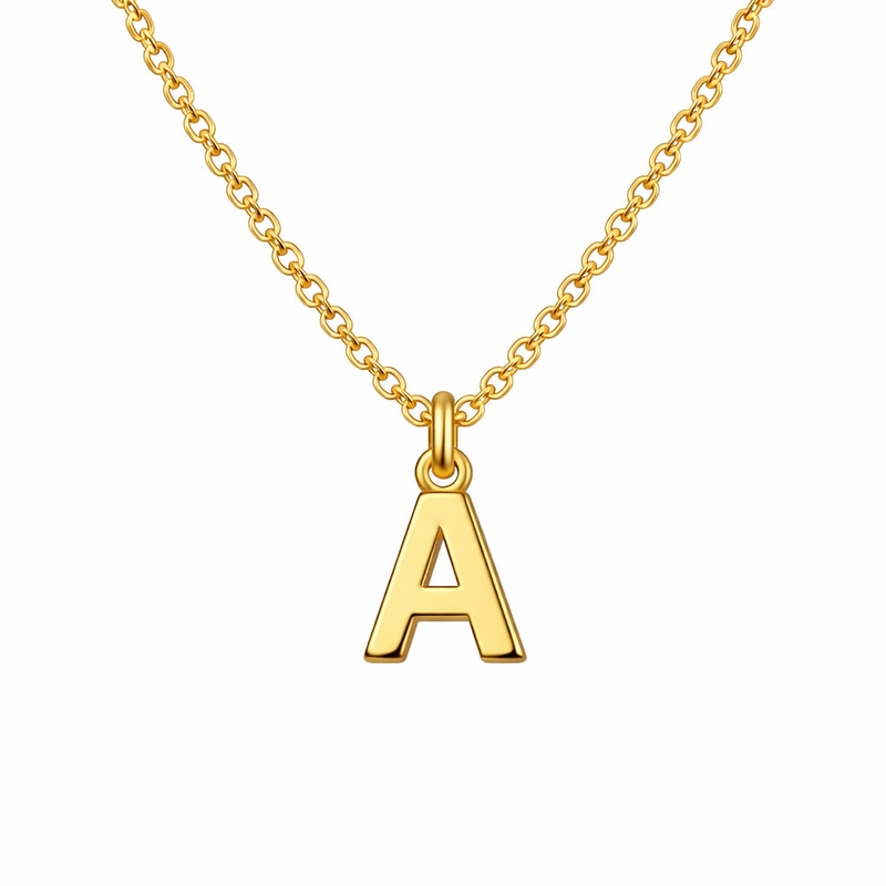Waterproof 18k Gold Plated Initial Letter Necklace: A Business Opportunity in Stainless Steel Jewelry Customization and Wholesale 8 Waterproof 18k Gold Plated Initial Letter Necklace: A Business Opportunity in Stainless Steel Jewelry Customization and Wholesale